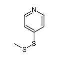 4-(methyldisulfanyl)pyridine Structure