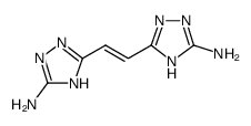 1H-1,2,4-Triazol-3-amine, 5,5'-(1,2-ethenediyl)bis Structure