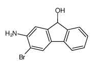 2-amino-3-bromo-fluoren-9-ol Structure