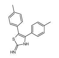 4,5-二对甲苯噻唑-2-胺结构式
