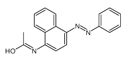 N-(4-phenyldiazenylnaphthalen-1-yl)acetamide Structure