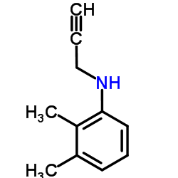 2,3-Dimethyl-N-(2-propyn-1-yl)aniline structure