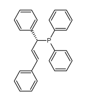 (E)-(1,3-diphenylprop-2-enyl)diphenylphosphine Structure