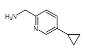 (5-cyclopropylpyridin-2-yl)Methanamine Structure