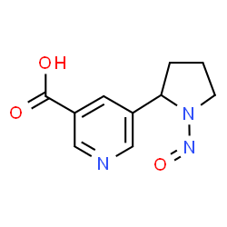 N’-Nitrosonornicotine-5-carboxylic Acid结构式