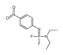 N-[difluoro-(4-nitrophenyl)imino-λ5-phosphanyl]-N-ethylethanamine结构式