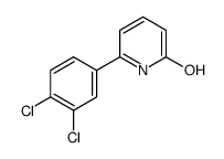 6-(3,4-dichlorophenyl)-1H-pyridin-2-one结构式