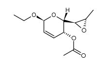 (2S,3R,6S)-6-ethoxy-2-((2R,3S)-3-methyloxiran-2-yl)-3,6-dihydro-2H-pyran-3-yl acetate Structure