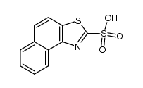 naphtho[1,2-d]thiazole-2-sulfonic acid结构式