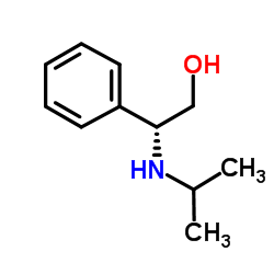 (R)-2-异丙氨基-2-苯基乙醇结构式