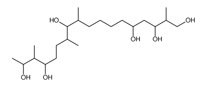 2,10,12,16-tetramethyloctadecane-1,3,5,11,15,17-hexol结构式