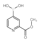 2-(甲氧基羰基)吡啶-4-硼酸图片