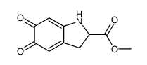 1H-Indole-2-carboxylicacid,2,3,5,6-tetrahydro-5,6-dioxo-,methylester(9CI) structure