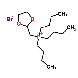 (DIOXALAN-2-YL-METHYL)-TRIBUTYLPHOSPHONIUM BROMIDE structure