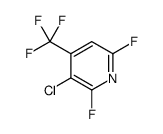 2,6-DIFLUORO-3-CHLORO-4-(TRIFLUOROMETHYL)PYRIDINE structure