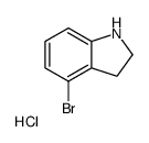 4-Bromoindoline hydrochloride Structure