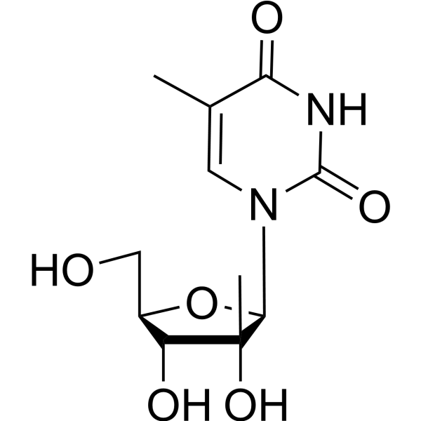 5-Methyl-2'-C-methyluridine图片