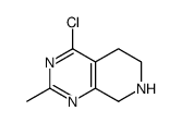 4-chloro-2-methyl-5,6,7,8-tetrahydropyrido[3,4-d]pyrimidine Structure
