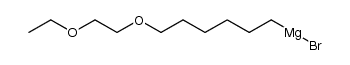 (6-(2-ethoxyethoxy)hexyl)magnesium bromide结构式