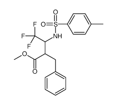 Methyl 2-benzyl-4,4,4-trifluoro-3-{[(4-methylphenyl)sulfonyl]amin o}butanoate Structure