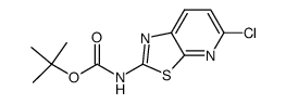 tert-butyl (5-chloro[1,3]thiazolo[5,4-b]pyridin-2-yl)carbamate结构式