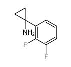 1-(2,3-difluorophenyl)cyclopropan-1-amine Structure