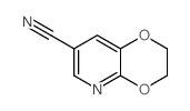 2,3-二氢-[1,4] 二恶英[2,3-b] 吡啶-7-腈结构式