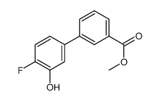 methyl 3-(4-fluoro-3-hydroxyphenyl)benzoate结构式