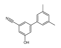 3-(3,5-dimethylphenyl)-5-hydroxybenzonitrile Structure