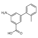 3-amino-5-(2-methylphenyl)benzoic acid Structure