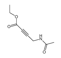 ethyl 4-acetamidobut-2-ynoate结构式