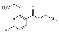 ETHYL-2-METHYL-4-PROPYL-5-PYRIMIDINE CARBOXYLATE structure