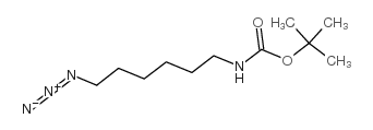 Tert-Butyl(6-Azidohexyl)Carbamate Structure