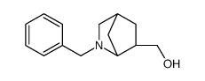 (2-Benzyl-2-azabicyclo[2.2.1]hept-6-yl)methanol Structure