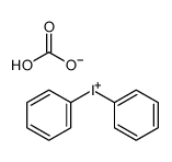 diphenyliodanium,hydrogen carbonate Structure