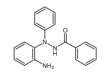 N′-(2-aminophenyl)-N′-phenylbenzohydrazide结构式
