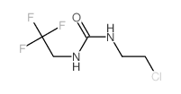 3-(2-chloroethyl)-1-(2,2,2-trifluoroethyl)urea结构式