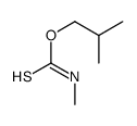 O-isobutyl-N-methylthionocarbamate Structure