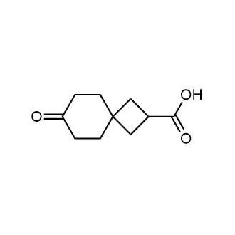 7-氧代螺[3.5]壬烷-2-羧酸结构式