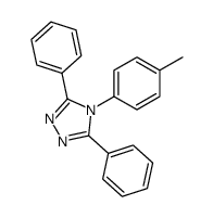 3,5-diphenyl-4-p-tolyl-4H-1,2,4-triazole结构式