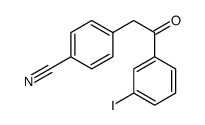 2-(4-CYANOPHENYL)-3'-IODOACETOPHENONE结构式