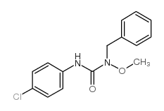 1-苄基-3-(4-氯苯基)-1-甲氧基脲结构式