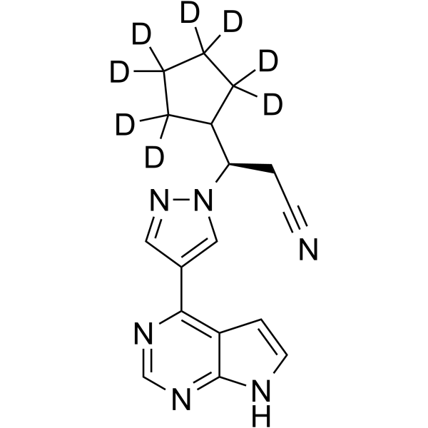 Deuruxolitinib结构式