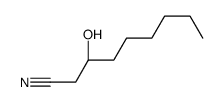 (3R)-3-hydroxynonanenitrile结构式