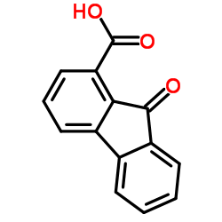 9-Oxo-9H-fluorene-1-carboxylic acid structure