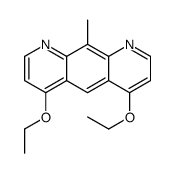 4,6-diethoxy-10-methylpyrido[3,2-g]quinoline结构式