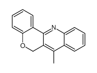 7-methyl-6H-chromeno[4,3-b]quinoline结构式