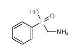 Phosphinic acid, (aminomethyl)phenyl-(7CI,8CI,9CI) structure