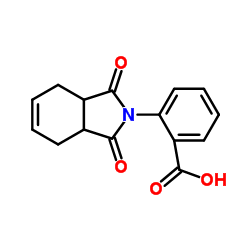 2-(1,3-Dioxo-1,3,3a,4,7,7a-hexahydro-2H-isoindol-2-yl)benzoic acid结构式