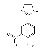 4-(4,5-dihydro-1H-imidazol-2-yl)-2-nitro-aniline结构式